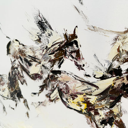 Chevaux au galop