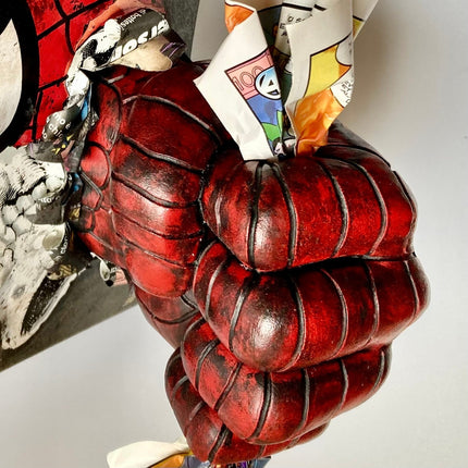 Get Out Spiderman Skeleton