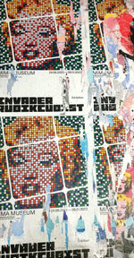Invader Marilyn urban wall - Lasveguix
