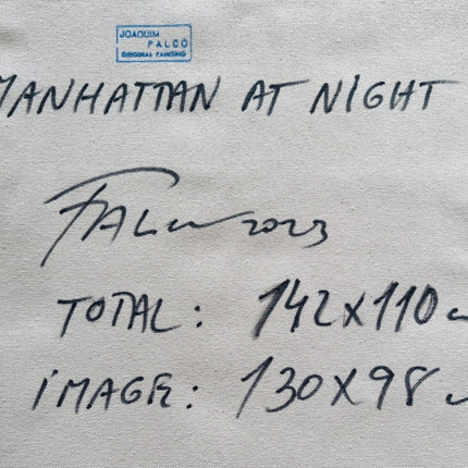 Manhattan At Night - Joaquim Falcó