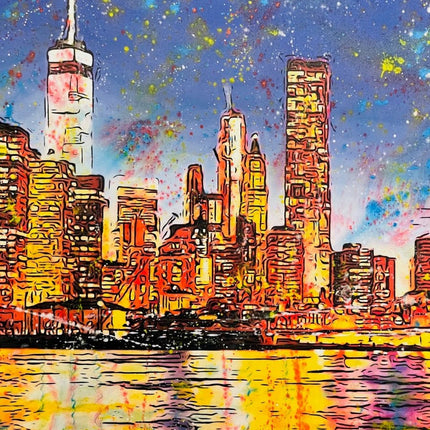 Manhattan At Night - Joaquim Falcó