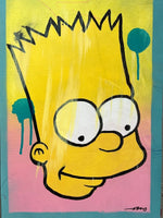Bart Simpson Cartoon Pop Art - Dillon Boy