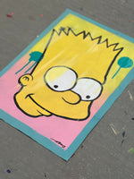 Bart Simpson Cartoon Pop Art - Dillon Boy
