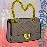 Beautiful Coco Chanel Purse Handbag - Dillon Boy