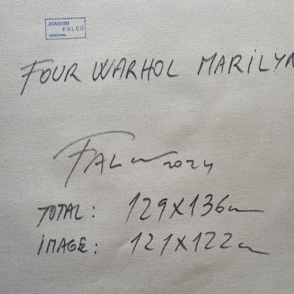 Four Warhol Marilyn - Joaquim Falcó