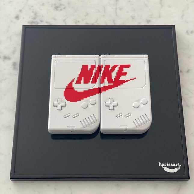 Iconic Gameboy Nike - Blanc et rouge - Nintendo - Harissart