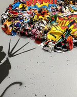 Parachuting Rat - Tribute to banksy - Lasveguix