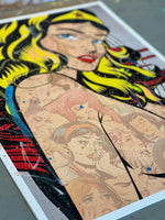 Romance Novel Blonde Wonder Woman - Dillon Boy