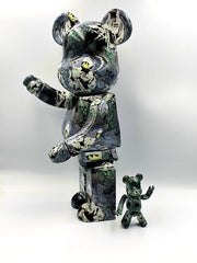 Bearbrick Banksy Riot Cop - 400% & 100%