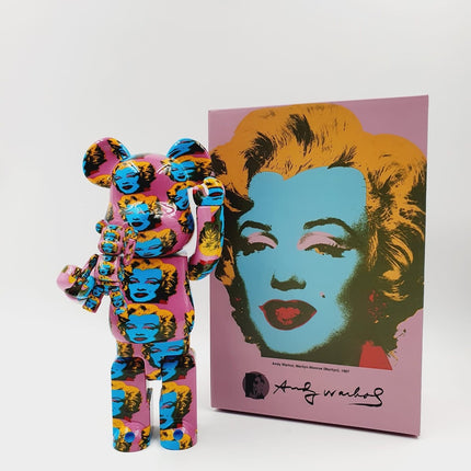 Bearbrick Marilyn 25 - Andy Warhol (after) - 400% & 100%