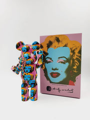 Bearbrick Marilyn 25 - Andy Warhol (after) - 400% & 100%