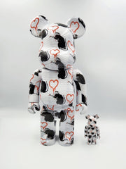 Banksy Love Rat Bearbrick - 400% & 100%