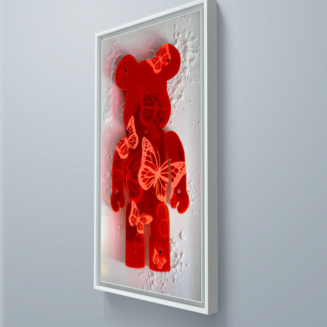 Bearbrick Orange Gold