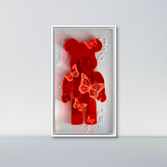 Bearbrick Orange Gold