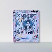 Make art not war White