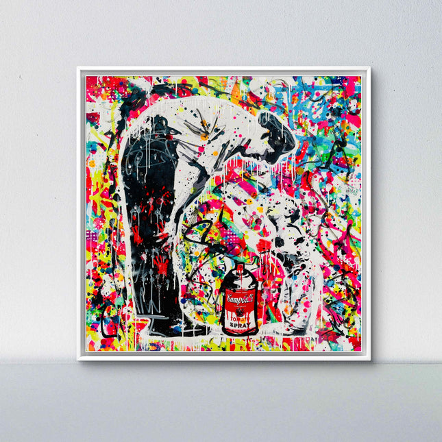 Campbells Spray Fuck The Police