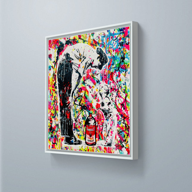 Campbells Spray Fuck The Police