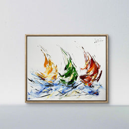 Die Segelboote