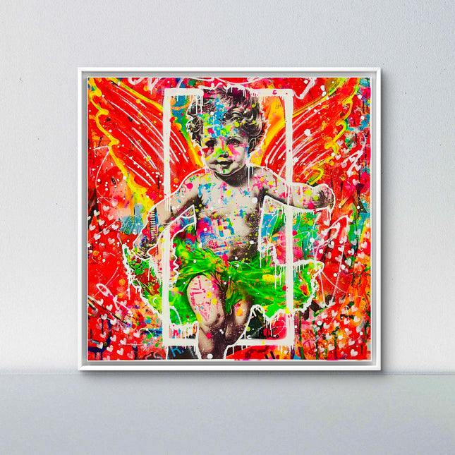 Cupid Valentine On Frame