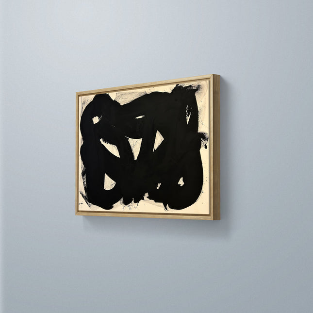 Abstraction black XXL