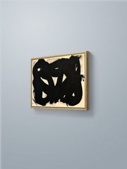 Abstracción negro XXL