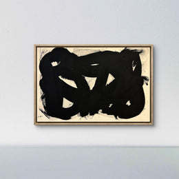 Abstracción negro XXL