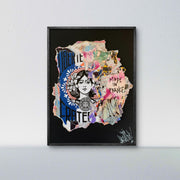 Fragmento de Muro Urbano Marianne Obey #2