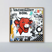 Urban cow - The Laughing Cow