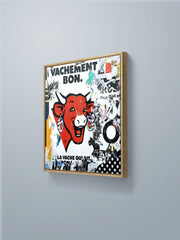 Urban cow - The Laughing Cow