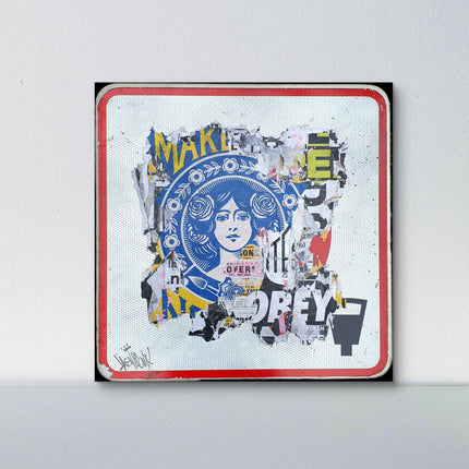 Marianne Obey Road Sign #2