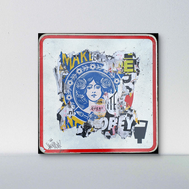 Marianne Obey Road Sign #2