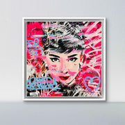 Audrey Hepburn Graffiti NYC