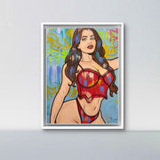 Nackte Kendall Kylie Jenner Graffiti Mädchen