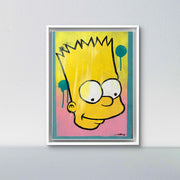 Bart Simpson Cartoon Pop Art