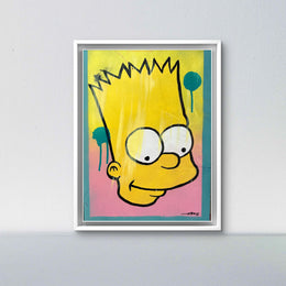 Bart Simpson Cartoon Pop Art