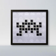 Missa - Mosaico di carta Space Invaders - Nero