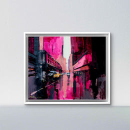 Street Lights - Pink