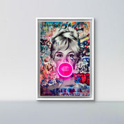 Brigitte Bubblegum Led Wall Art
