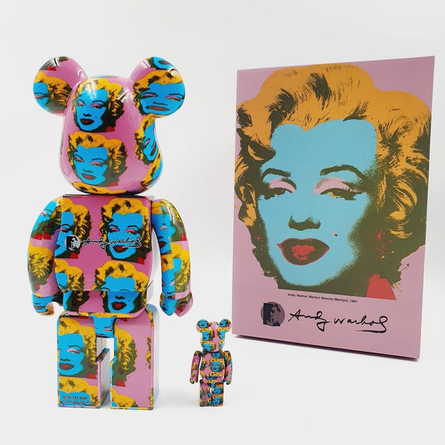 Bearbrick Marilyn 25 - Andy Warhol (after) - 400% & 100%