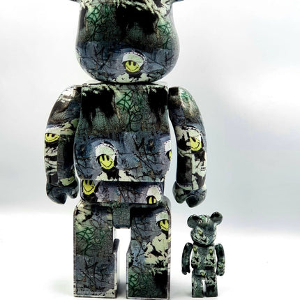 Bearbrick Banksy Riot Cop - 400% & 100%