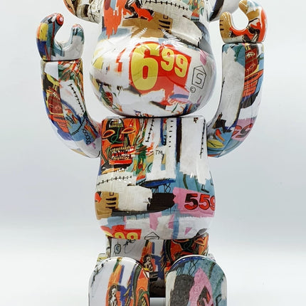 Andy Warhol x Jean Michel Basquiat Bearbrick - 400%