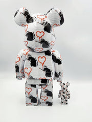 Banksy Love Rat Bearbrick - 400% & 100%