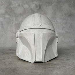 Hunter - Mandalorian Helmet - Grey