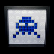 Ace - Space invaders paper mosaïque - Bleu