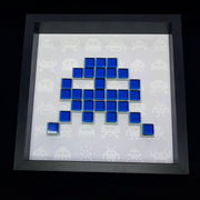 Ace - Space invaders paper mosaïque - Bleu