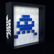 Ace - Space invaders paper mosaïque - Bleu