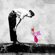 Banksy, hello Porcinet !!!