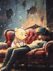 Quand Winnie nous rend visite et on est occupé