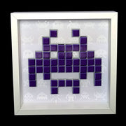 Duke - Space invaders paper mosaïque - Violet