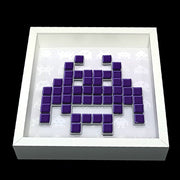 Duke - Space invaders paper mosaïque - Violet